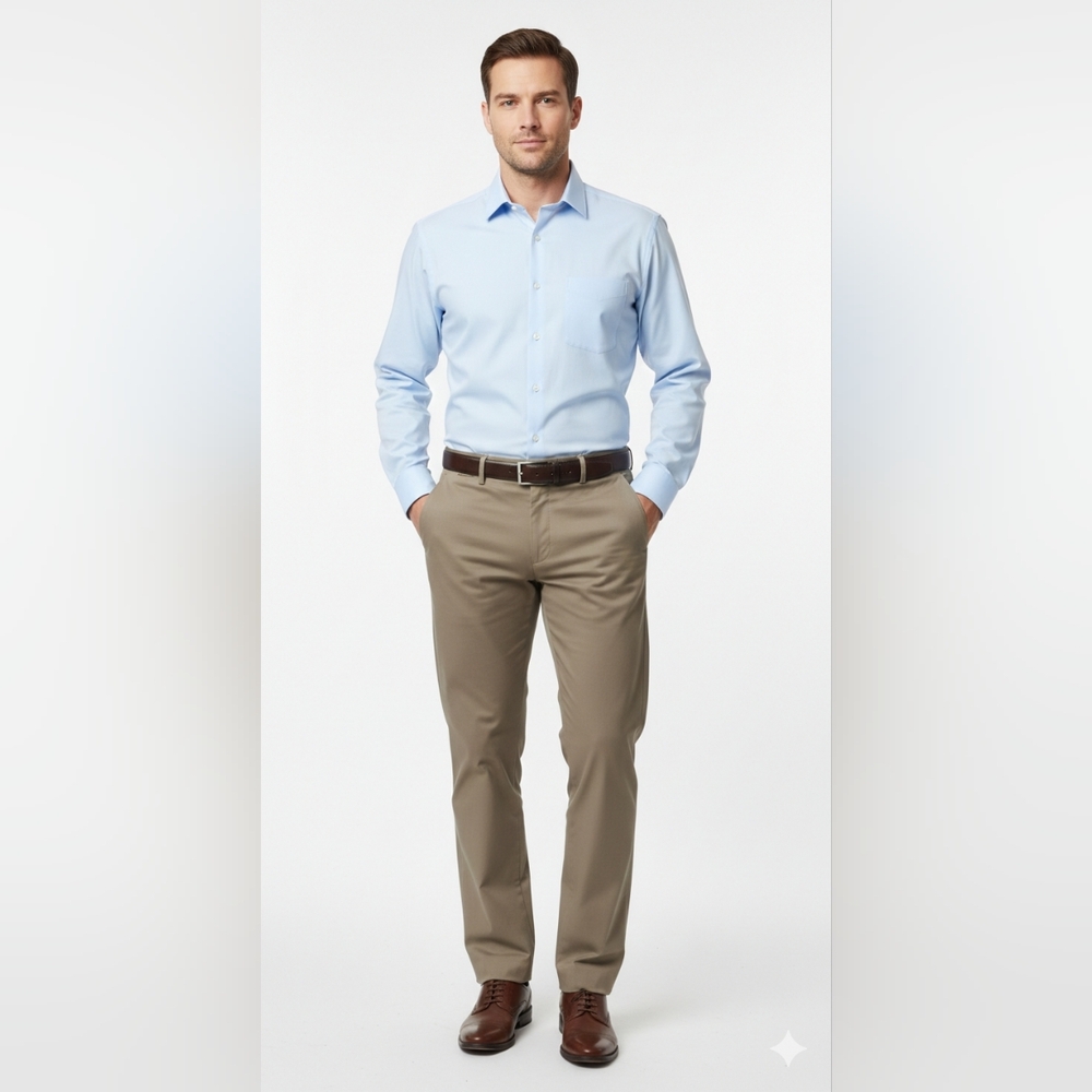 Ralph by Ralph Lauren Men's Tan NWT Modern Fit Dress Pants Size 34X32